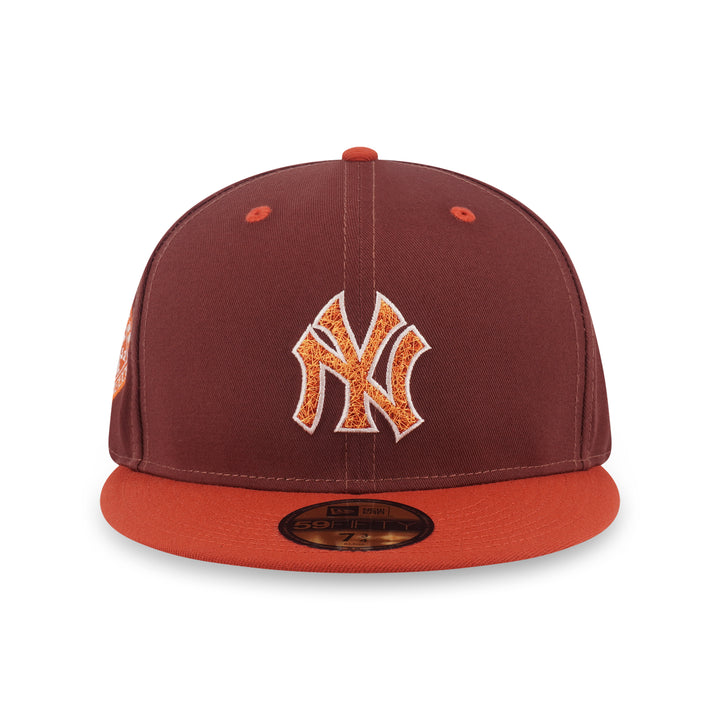 59FIFTY New York Yankees Fall Park Pack 2-Tone Warm Flame Visor Deep Auburn Fitted