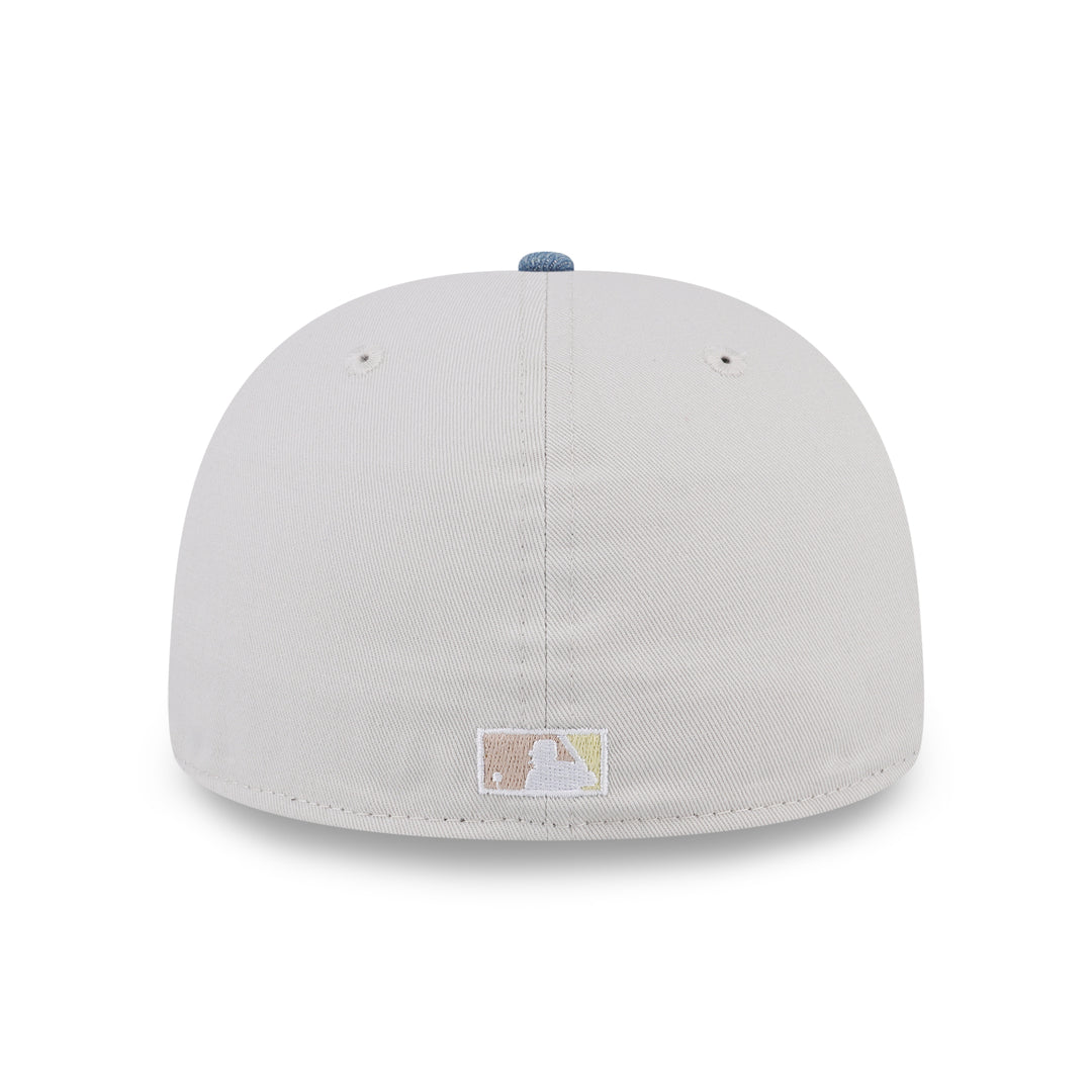 59FIFTY New York Yankees Denim Mix 2-Tone Denim Visor Stone Fitted