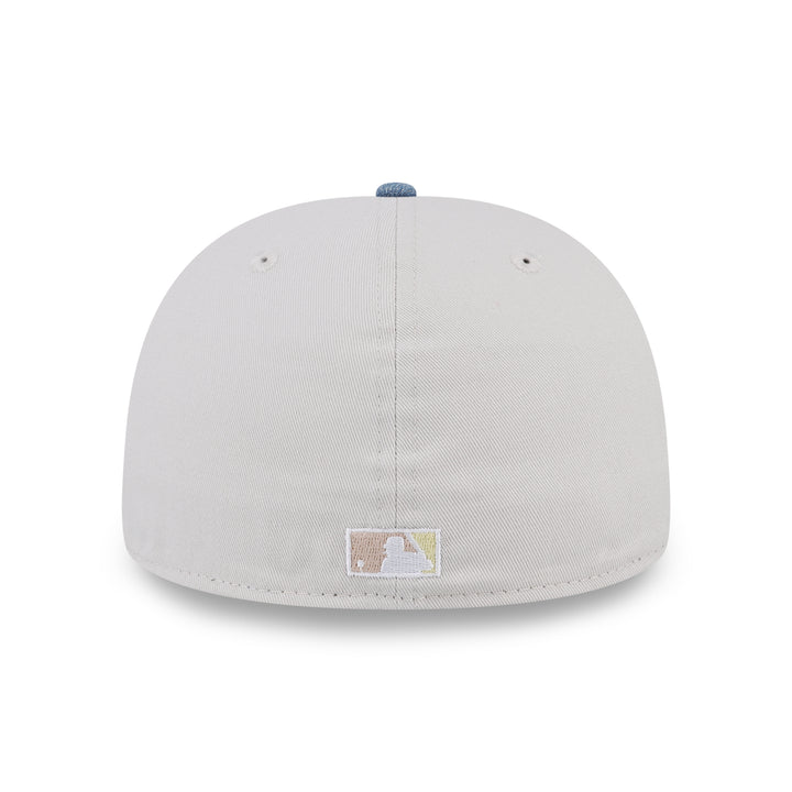 59FIFTY New York Yankees Denim Mix 2-Tone Denim Visor Stone Fitted
