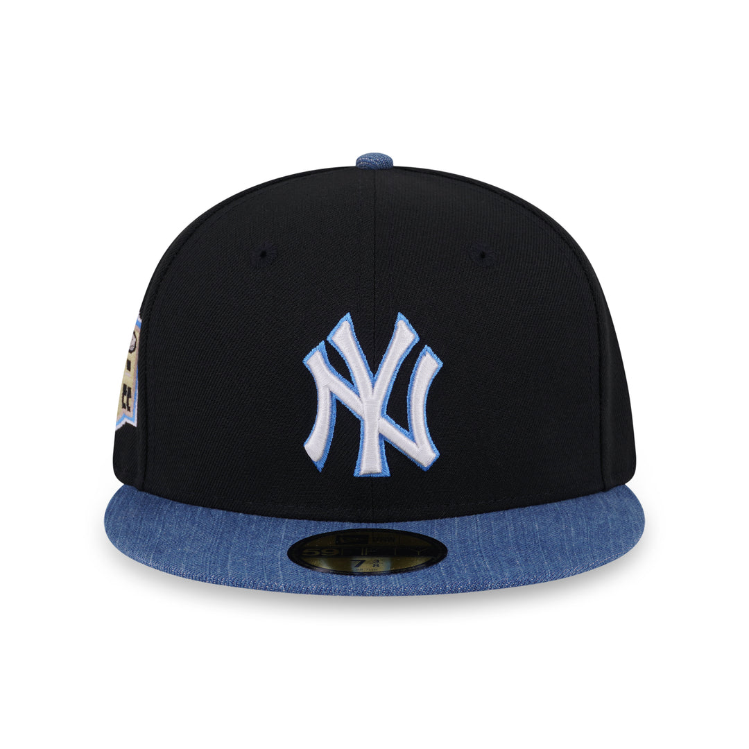 59FIFTY New York Yankees 2-Tone Denim Visor Denim Mix Black Fitted