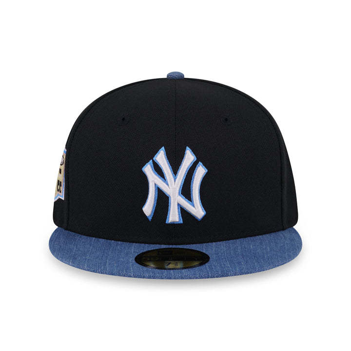 59FIFTY New York Yankees 2-Tone Denim Visor Denim Mix Black Fitted