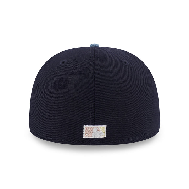 59FIFTY Los Angeles Dodgers Denim Mix 2-Tone Denim Visor Navy Fitted