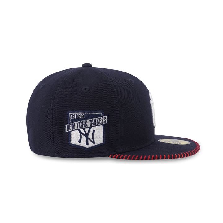 59FIFTY New York Yankees Baseball Stitching Navy Fitted