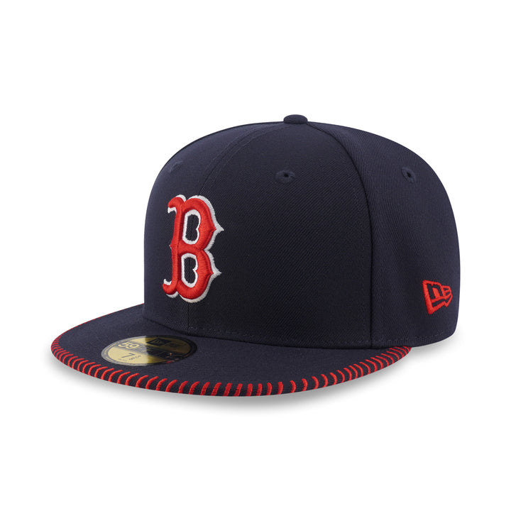 59FIFTY Boston Red Sox Baseball Stitching Navy Fitted