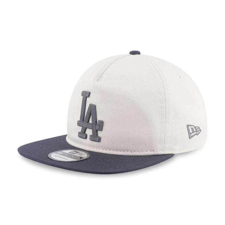 19TWENTY Los Angeles Dodgers 19TWENTY Pack 2-Tone Graphite Visor Chrome White Snapback