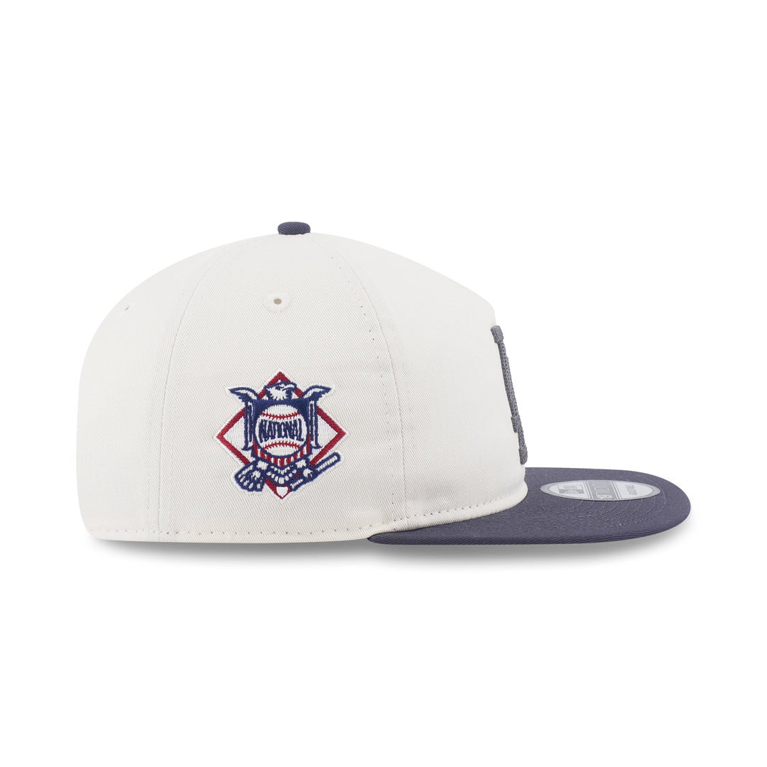 19TWENTY Los Angeles Dodgers 19TWENTY Pack 2-Tone Graphite Visor Chrome White Snapback