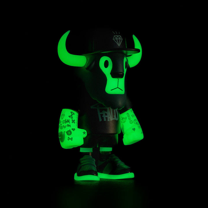 New Era 59FIFTY Day Glow-in-the-Dark FFALO Mini Buffalo Figurine 7cm