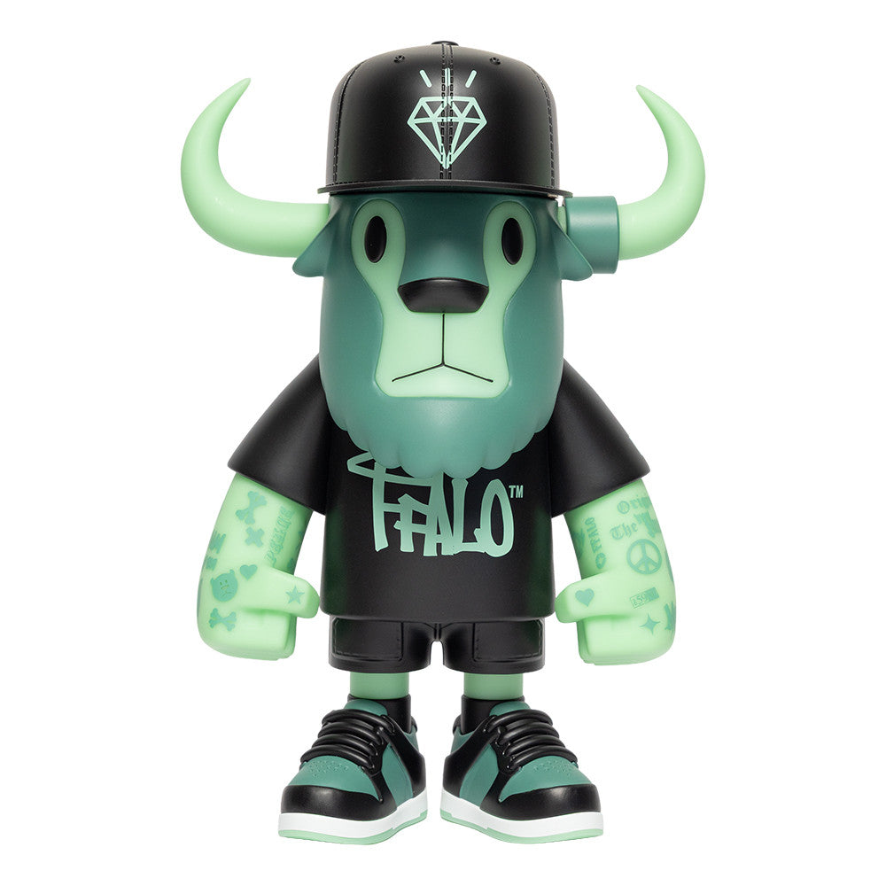 New Era 59FIFTY Day Glow-in-the-Dark FFALO Buffalo Figurine 20cm