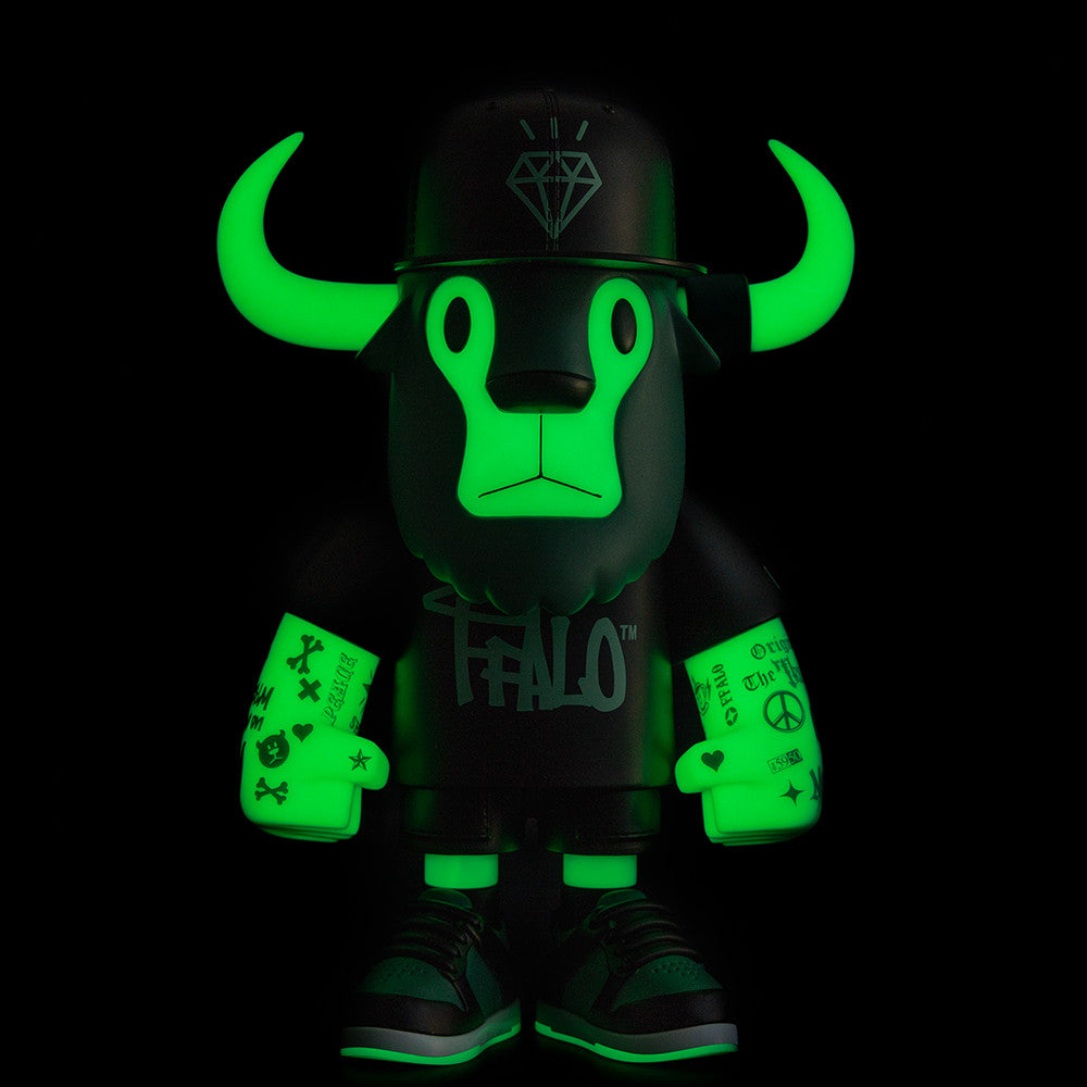 New Era 59FIFTY Day Glow-in-the-Dark FFALO Buffalo Figurine 20cm