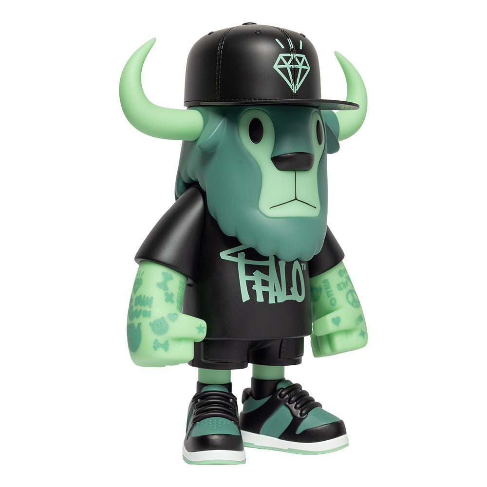 New Era 59FIFTY Day Glow-in-the-Dark FFALO Buffalo Figurine 20cm