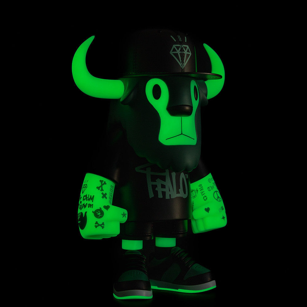 New Era 59FIFTY Day Glow-in-the-Dark FFALO Buffalo Figurine 20cm