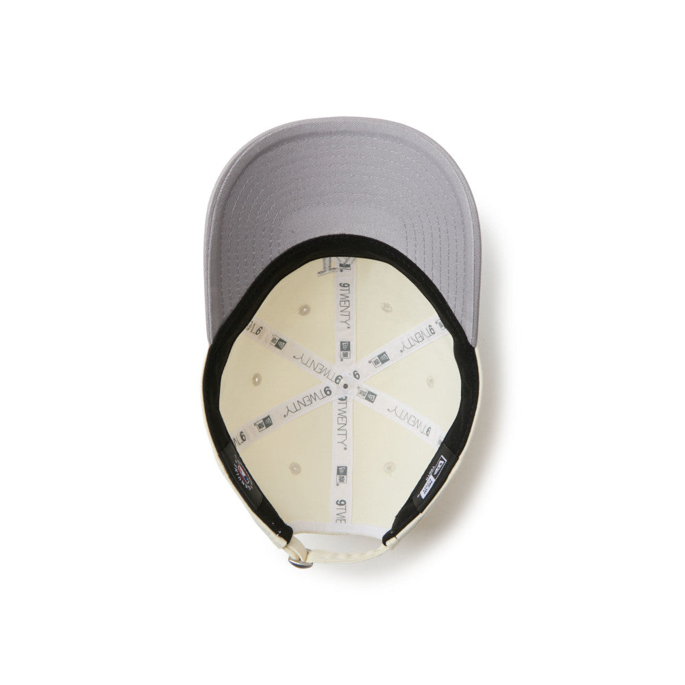 9TWENTY Kids Los Angeles Dodgers 2-Tone Gray Visor Chrome White Adjustable