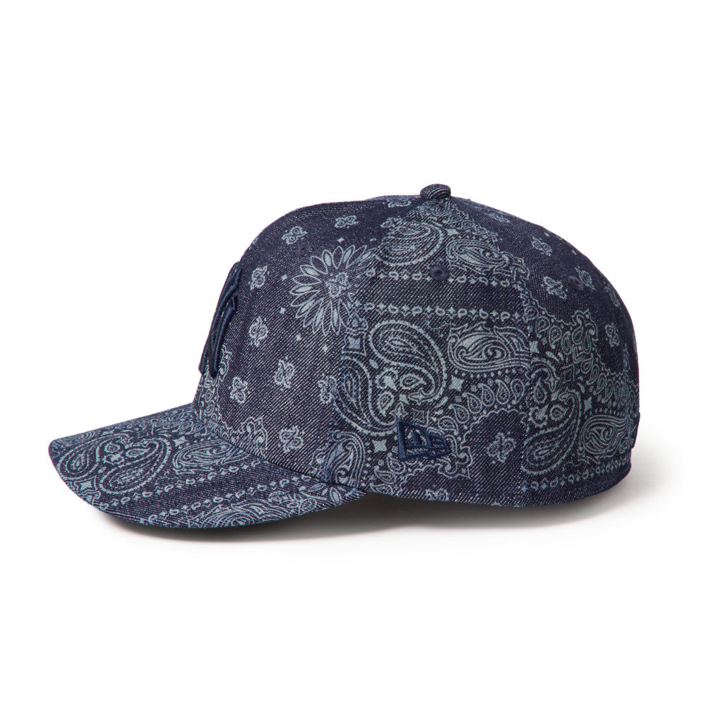 59FIFTY Pre-Curved New York Yankees Laser Burn Out Denim Fitted
