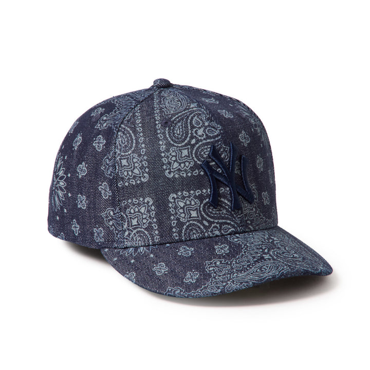 59FIFTY Pre-Curved New York Yankees Laser Burn Out Denim Fitted