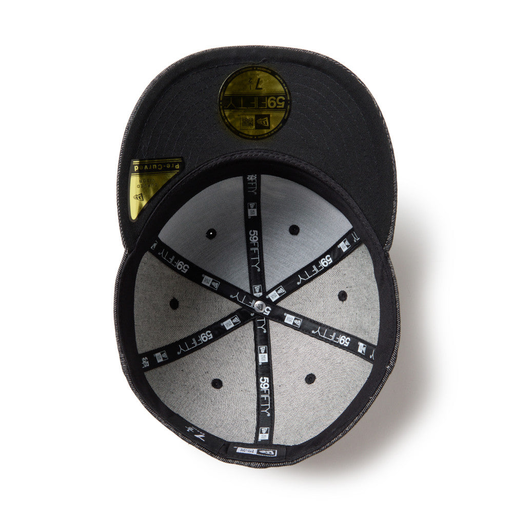 59FIFTY Pre-Curved Classic New Era Laser Burn Out Black Fitted