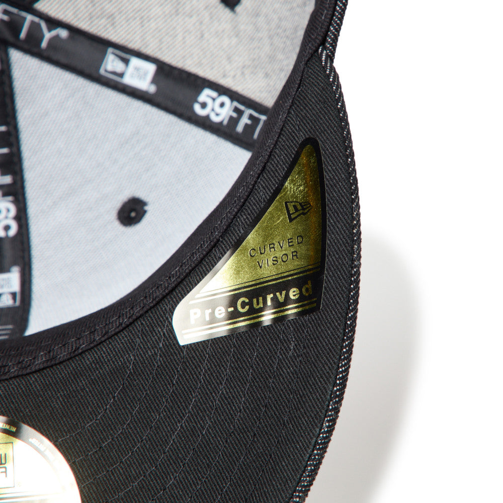 59FIFTY Pre-Curved Classic New Era Laser Burn Out Black Fitted