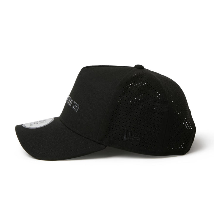 9FORTY A-Frame Golf Laser Perforated Simple Black Snapback
