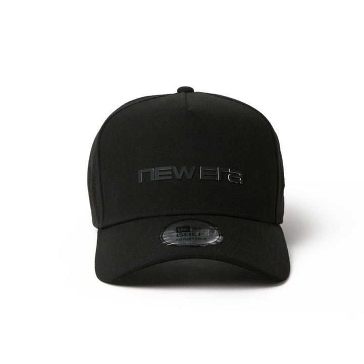 9FORTY A-Frame Golf Laser Perforated Simple Black Snapback