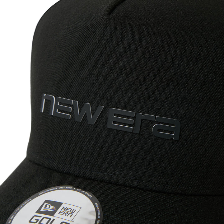 9FORTY A-Frame Golf Laser Perforated Simple Black Snapback