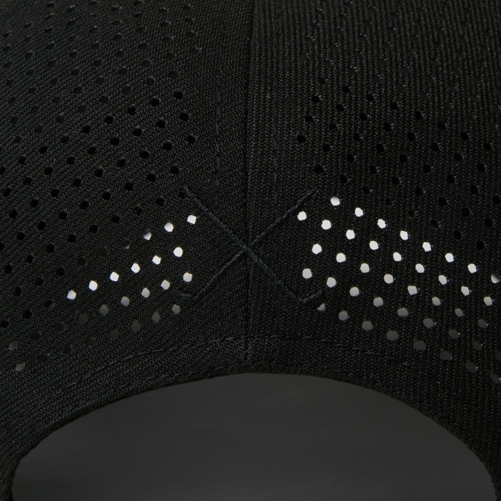 9FORTY A-Frame Golf Laser Perforated Simple Black Snapback