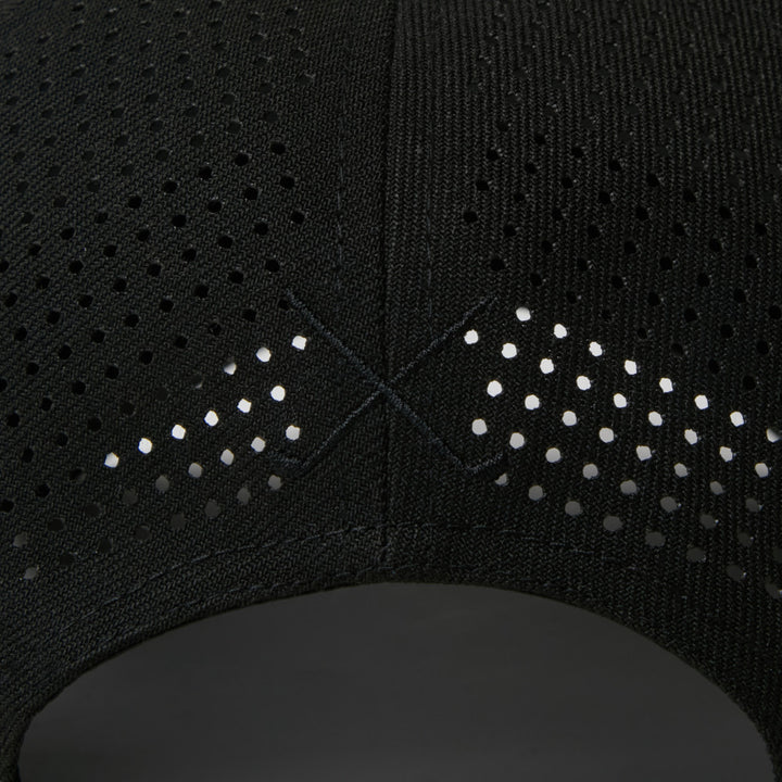 9FORTY A-Frame Golf Laser Perforated Simple Black Snapback