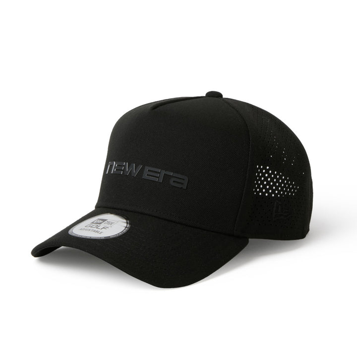9FORTY A-Frame Golf Laser Perforated Simple Black Snapback