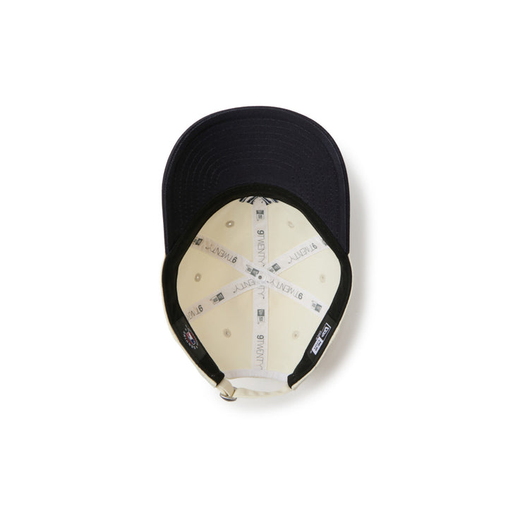9TWENTY Kids New York Yankees 2-Tone Navy Visor Chrome White Adjustable