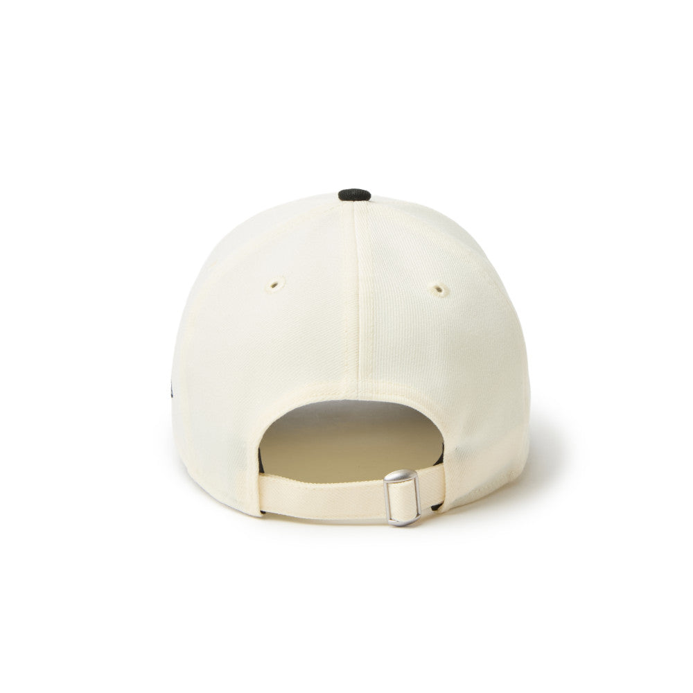 9FORTY San Diego Padres 2-Tone Black Visor Chrome White Black Adjustable