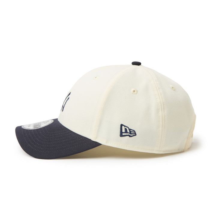 9FORTY New York Yankees 2-Tone Navy Visor Chrome White Adjustable