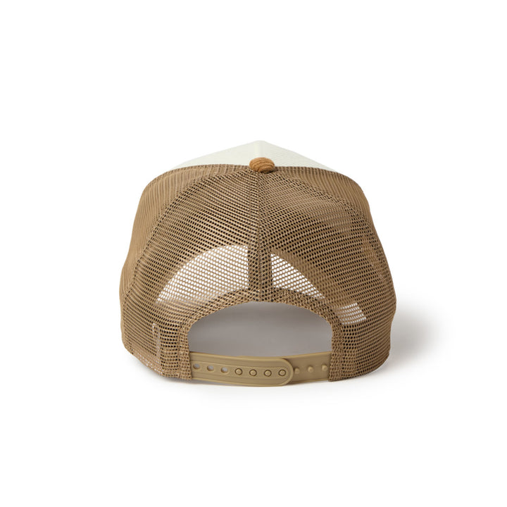 9FORTY A-Frame Trucker Corduroy OOTTF 2-Tone Wheat Visor Chrome Snapback