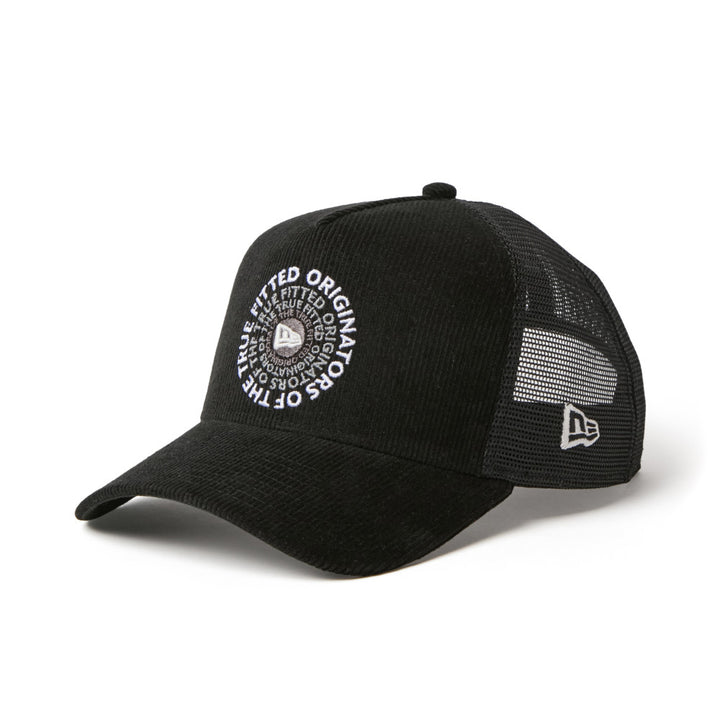 9FORTY A-Frame Trucker Corduroy OOTTF Black Snapback