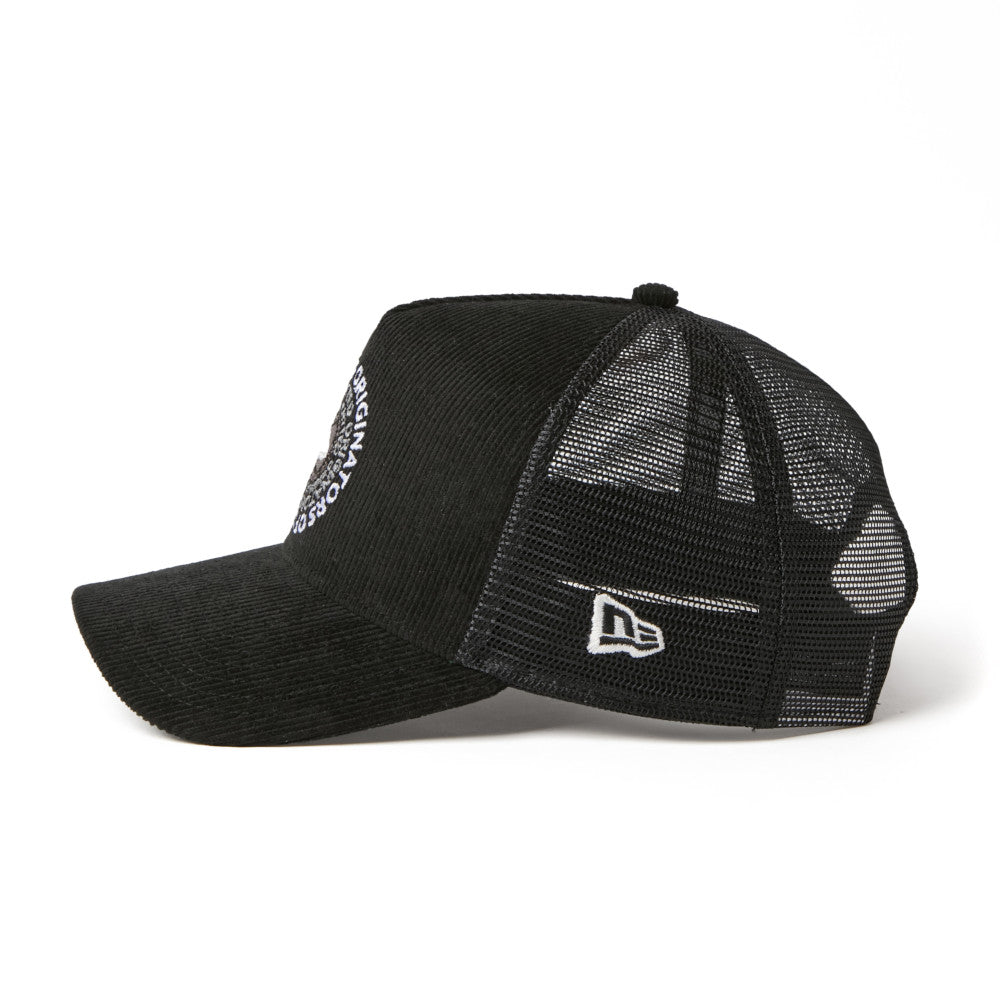 9FORTY A-Frame Trucker Corduroy OOTTF Black Snapback
