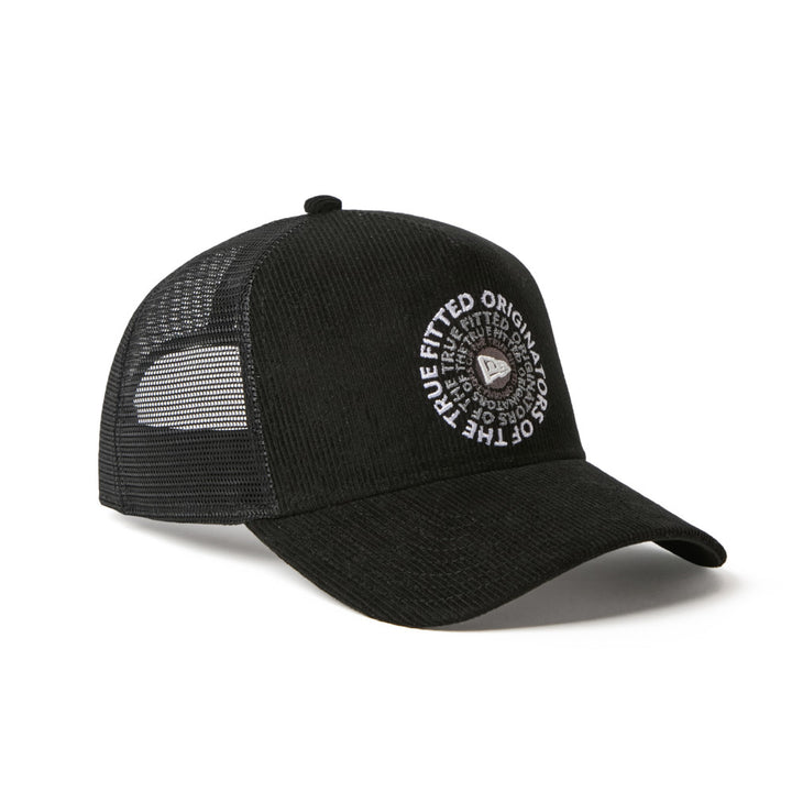 9FORTY A-Frame Trucker Corduroy OOTTF Black Snapback