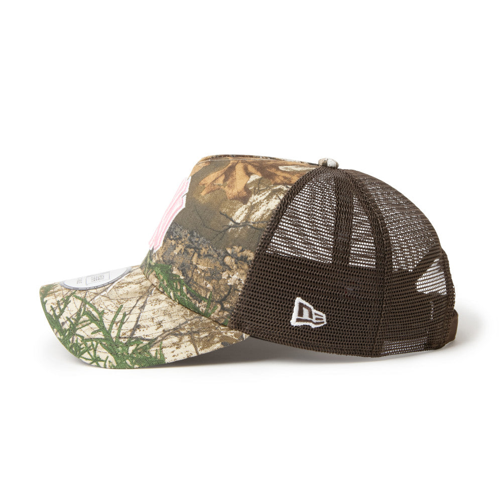 9FORTY A-Frame Trucker New York Yankees Real Tree Camo Adjustable