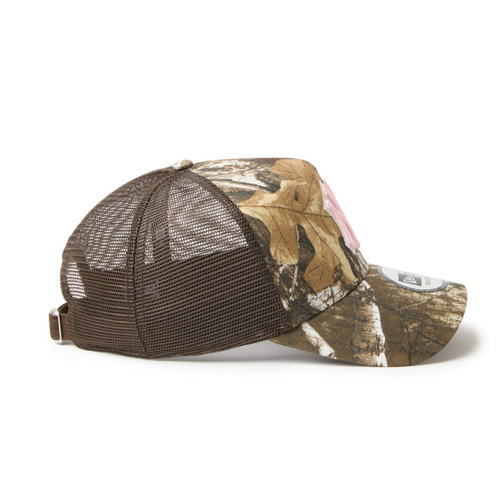 9FORTY A-Frame Trucker New York Yankees Real Tree Camo Adjustable