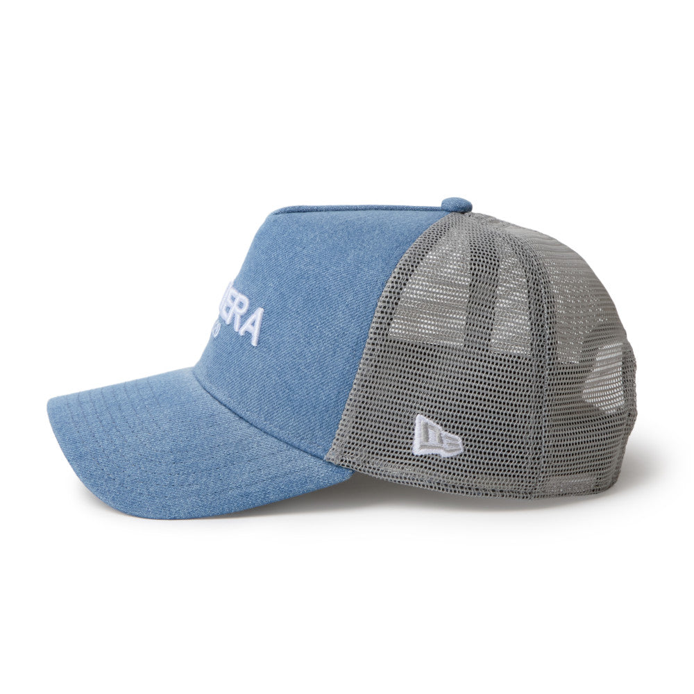 9FORTY A-Frame Trucker New Era 1920 Denim Navy Washed Snapback