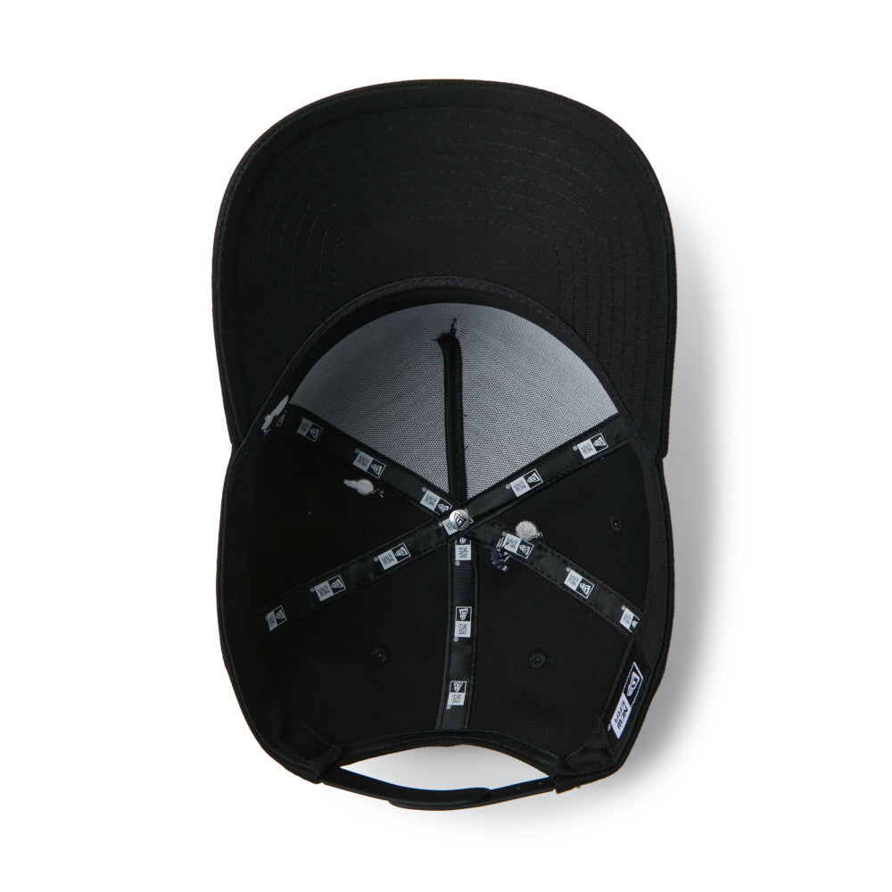 9FORTY A-Frame Splash Embroidery Woven Patch Black Snapback