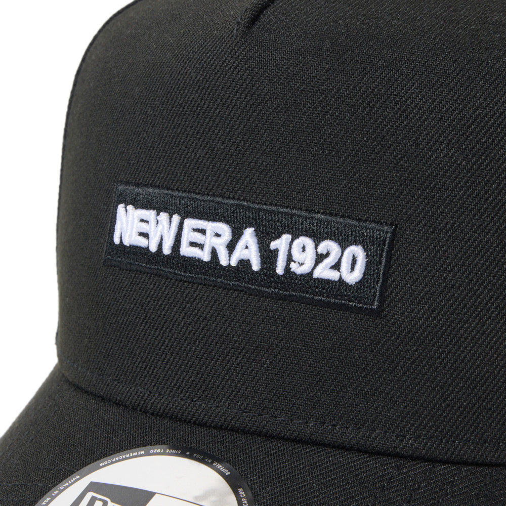 9FORTY A-Frame Metal Flag New Era 1920 Black/Silver Snapback