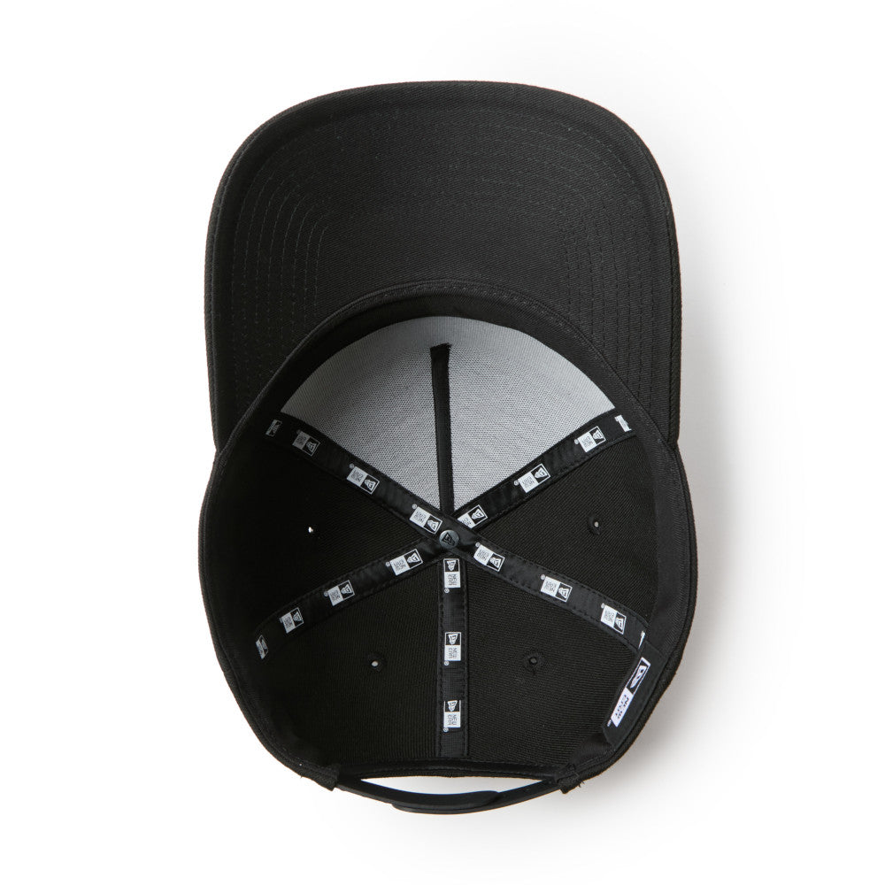 9FORTY A-Frame New Era Brand Name Logo Black Adjustable