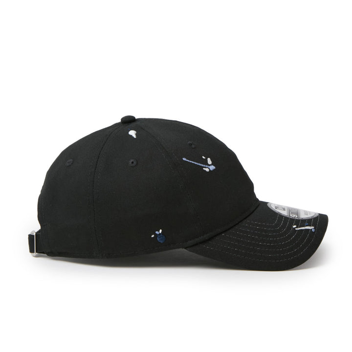 9TWENTY Splash Embroidery Basic Black Adjustable