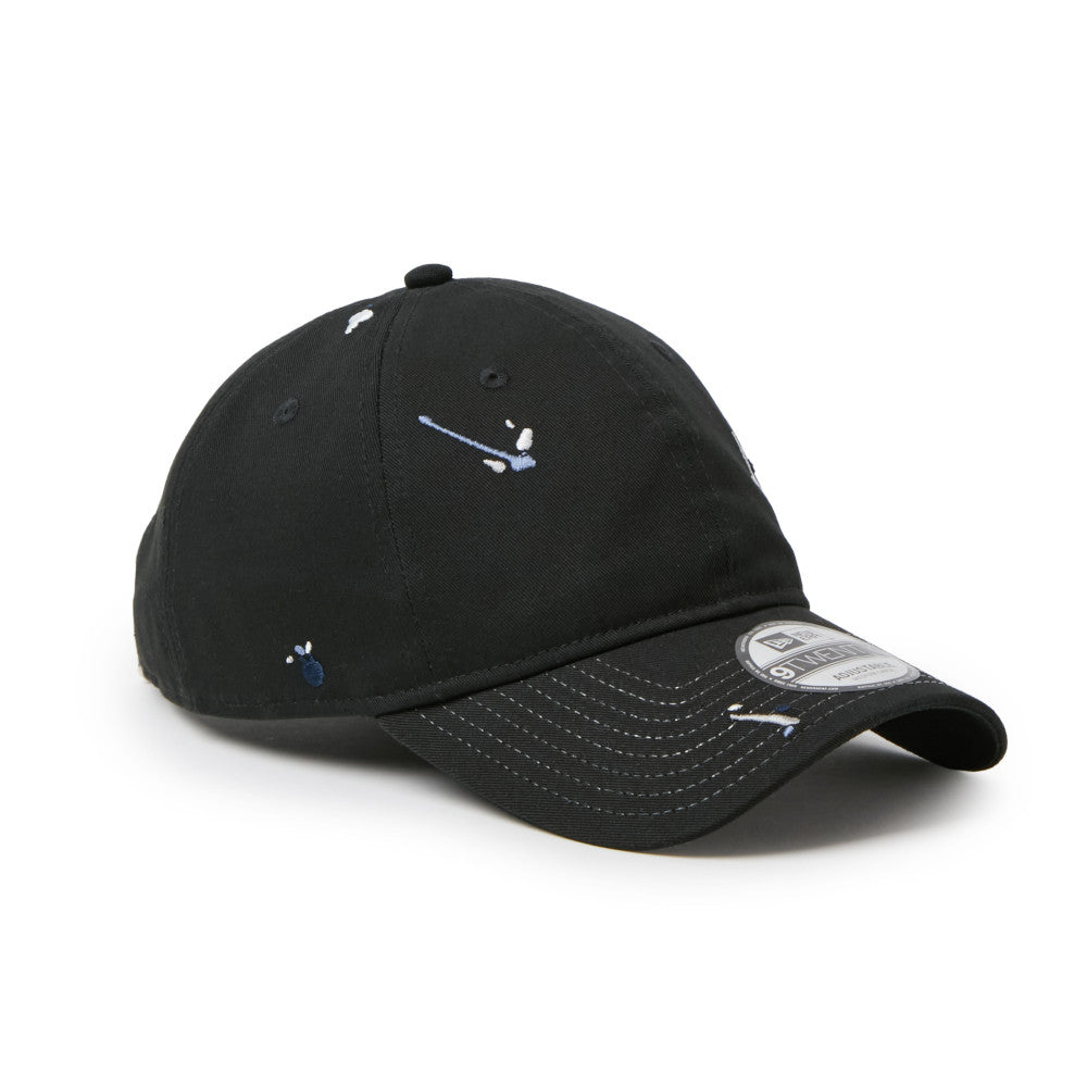 9TWENTY Splash Embroidery Basic Black Adjustable