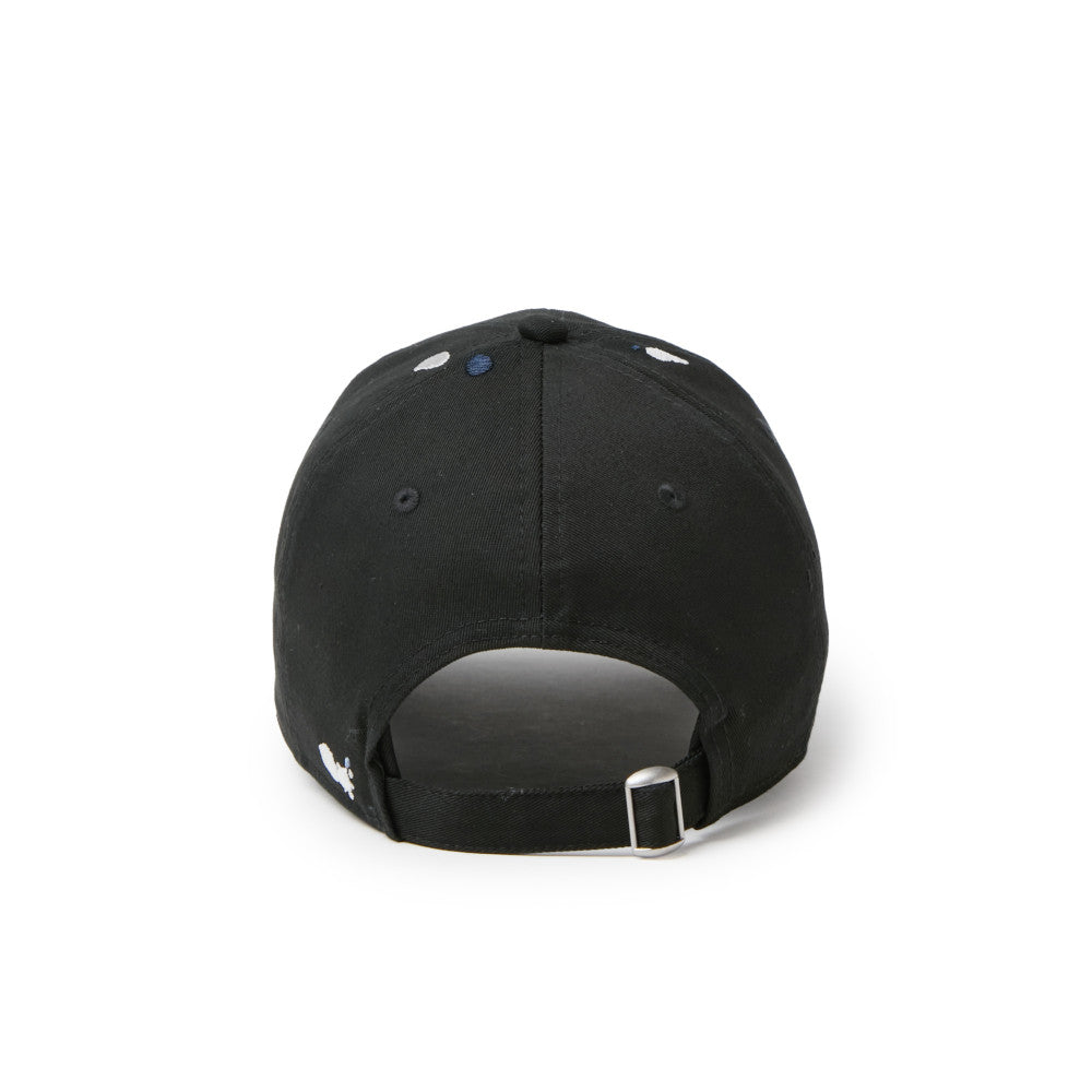 9TWENTY Splash Embroidery Basic Black Adjustable