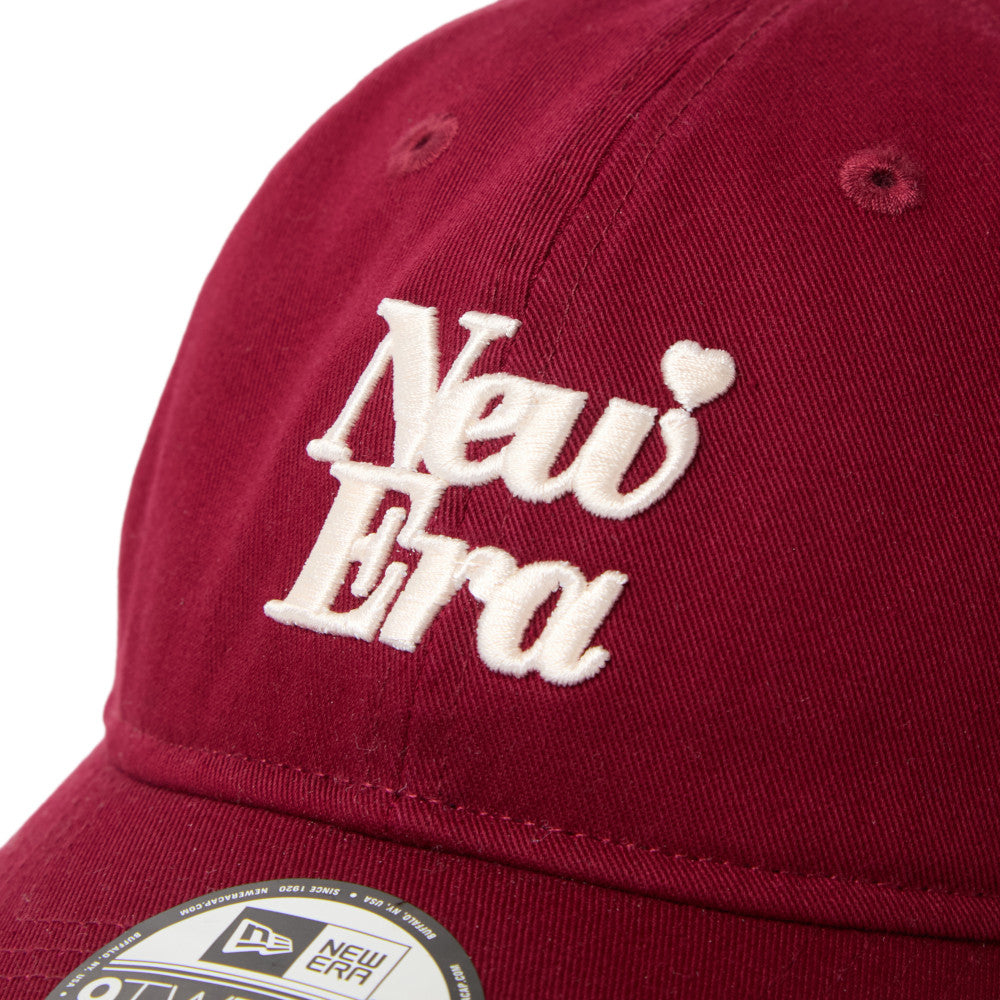 9TWENTY New Era With Heart Red Adjustable