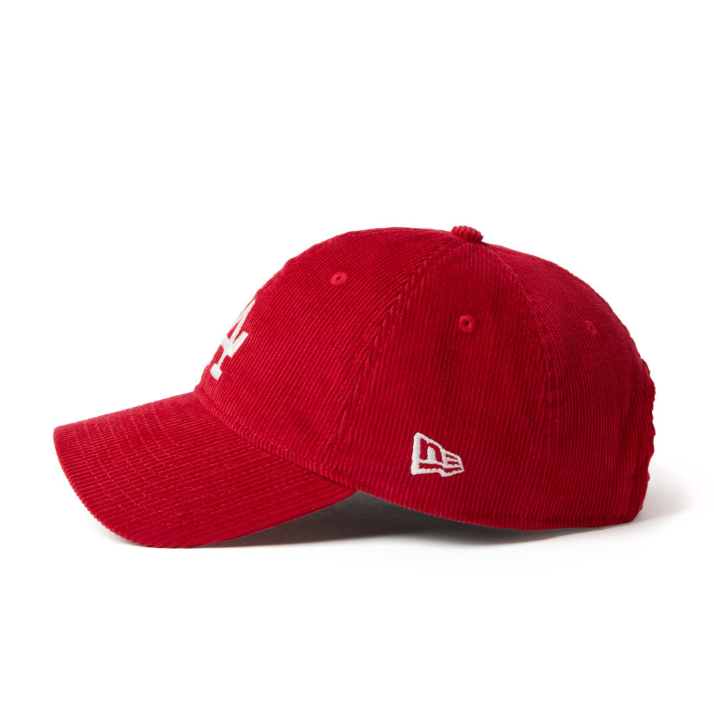 9TWENTY Los Angeles Dodgers Corduroy Scarlet Adjustable
