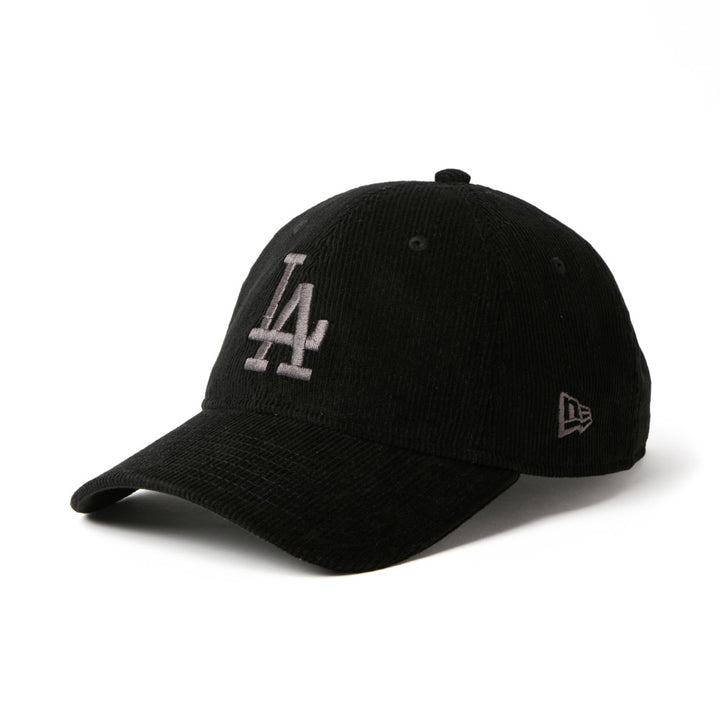 9TWENTY Los Angeles Dodgers Corduroy Black Adjustable