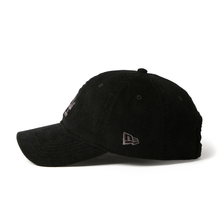 9TWENTY Los Angeles Dodgers Corduroy Black Adjustable