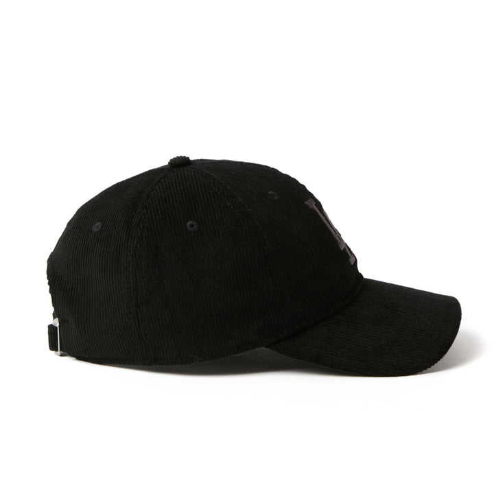 9TWENTY Los Angeles Dodgers Corduroy Black Adjustable