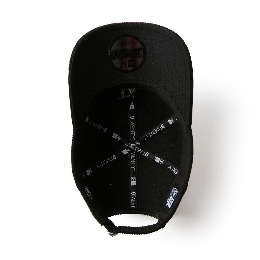 9TWENTY Los Angeles Dodgers Corduroy Black Adjustable
