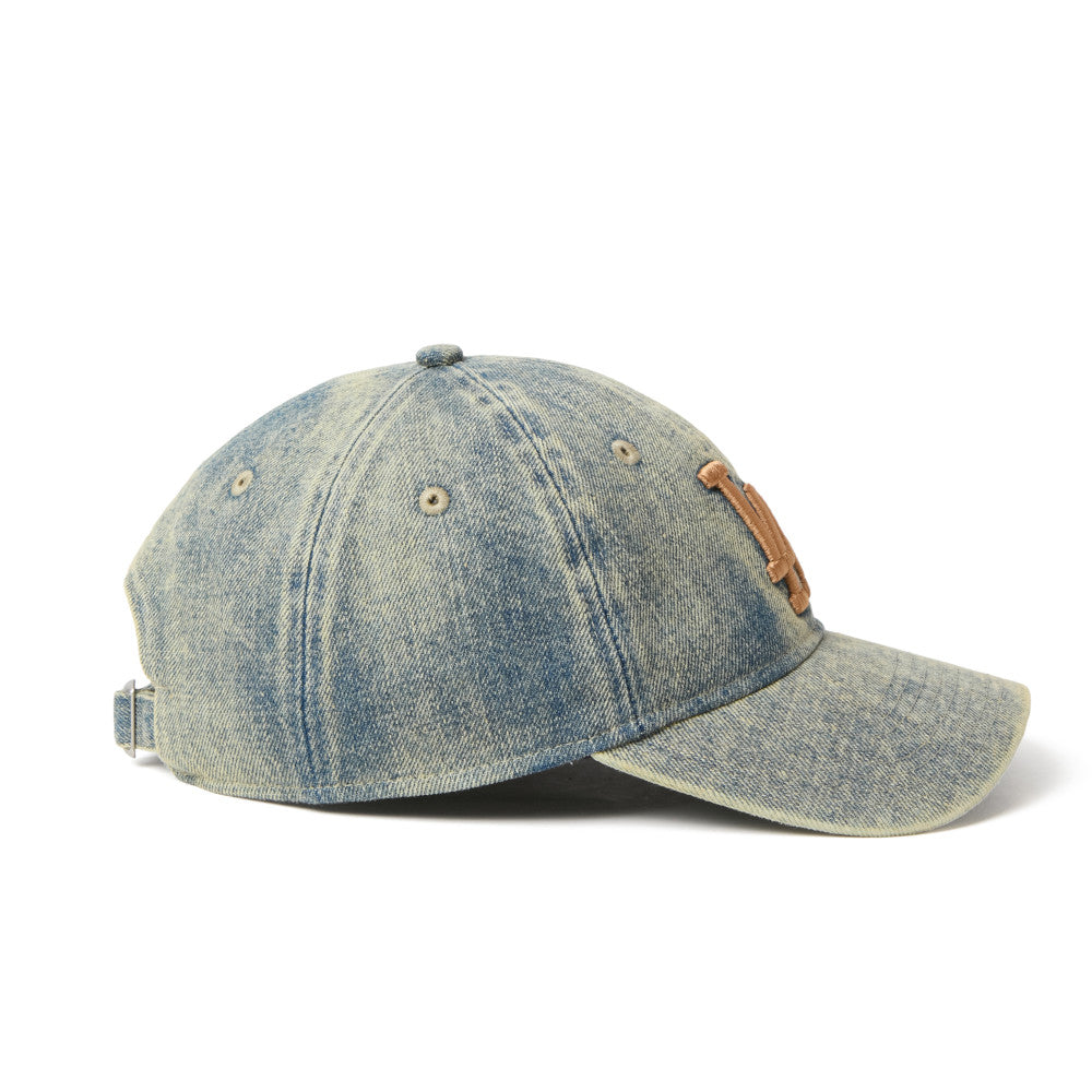 9TWENTY Los Angeles Dodgers Over Dye Denim Navy Adjustable