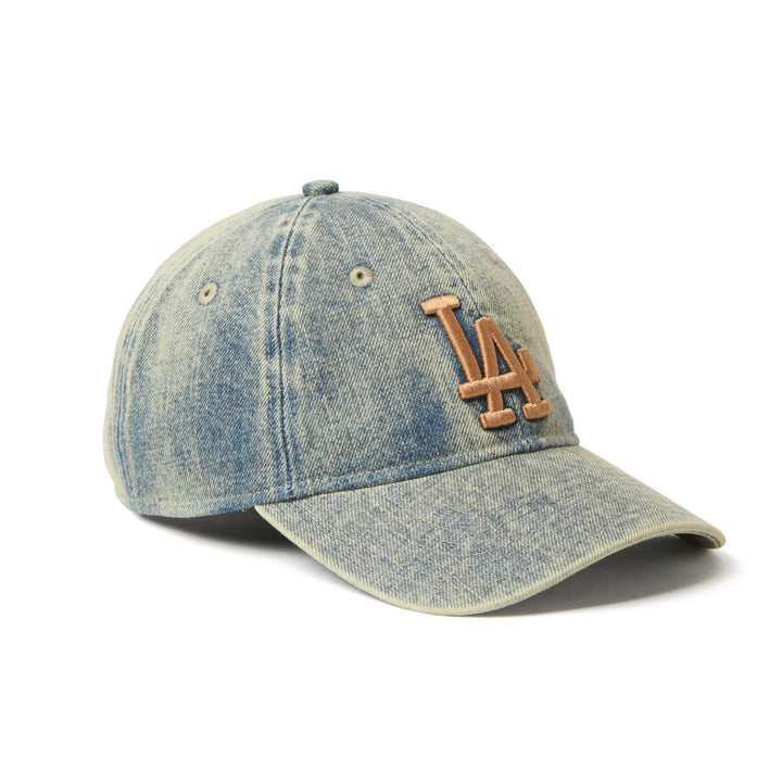 9TWENTY Los Angeles Dodgers Over Dye Denim Navy Adjustable